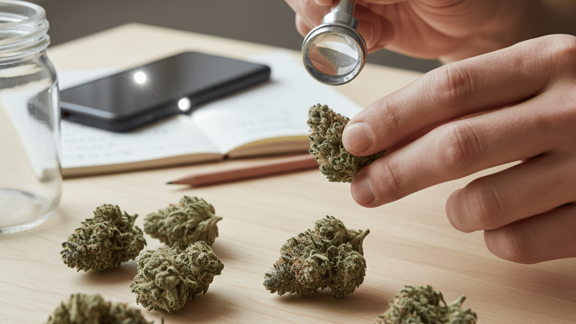 how to spot sprayed weed signs tests