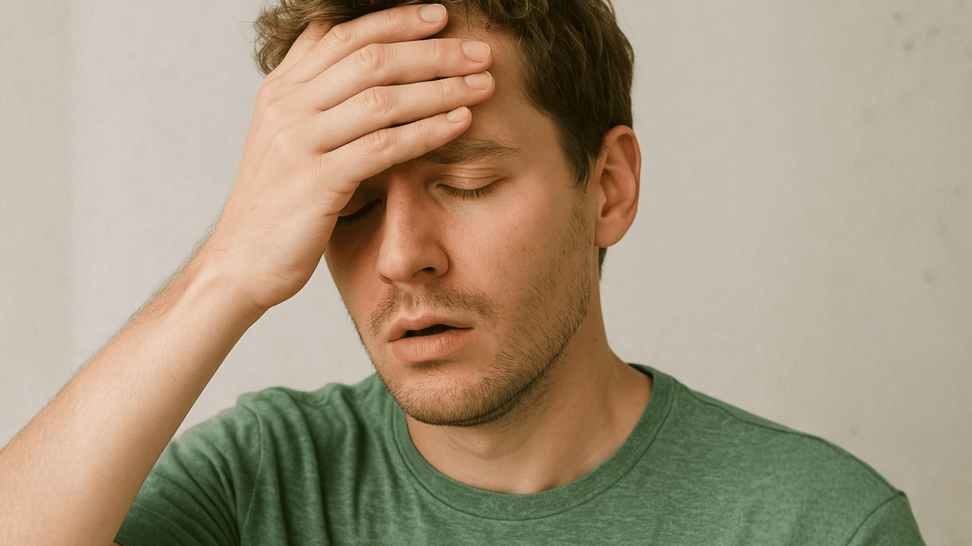 signs and symptoms of greening out